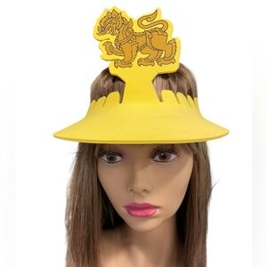 Pair of Singha Thai Beer Foam Party Hats New Condition Unisex